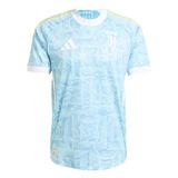 ADIDAS PERFORMANCE Tricot 'FC Juventus Turin Authentic 2025/2026' turquoise / lichtblauw / lichtgroen / wit