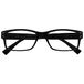 Leesbril The Reading Brillen Leesbril Mannen Zwart Grote Designer Stijl Lezers Veerscharnieren R11-1 +1,50