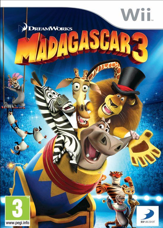 D3 Publishing Madagascar 3 - 3391891963435
