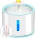 Merkloos / Sans marque Wan GmbH Drinkfontein Katten - Automatische Waterbak - Verse Watergift - Meervoudige Filtratie - 24 Liter - Wit