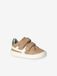 VERTBAUDET Leren babyschoenen met klittenband zandbeige