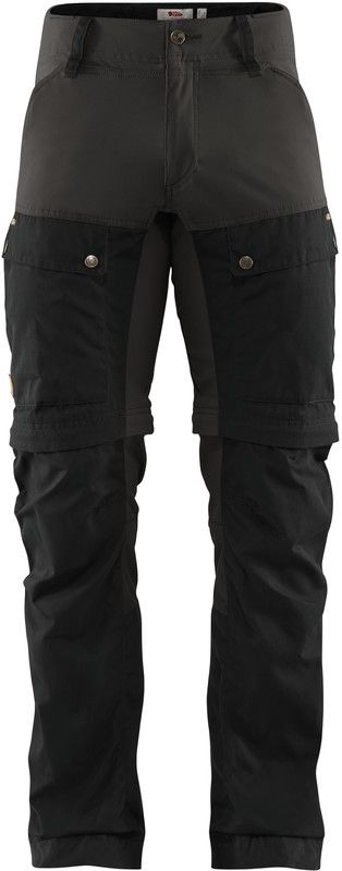 Fjällräven Keb Gaiter Broek Heren, black-stone grey EU 50 2019