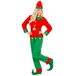 Widmann W WIDMANN MILANO Party Fashion - Kerstman helper elfenkostuum, Kerstmis, elfjes, carnavalskostuums