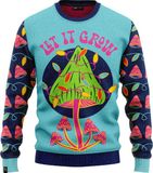 JAP Christmas JAP Foute Kersttrui XXXL - 100% Gerecycled - Blauw