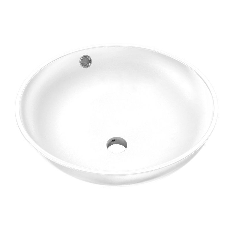 Best Design Ancona Opbouw Waskom - 38 cm - Mat Wit