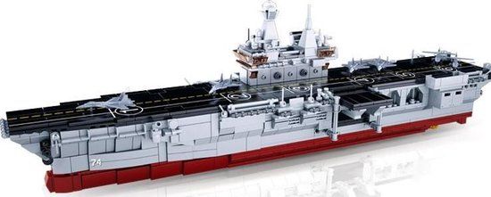 Sluban Model Bricks - Amfibisch Aanvalsschip - 1092 Onderdelen - Bouwset
