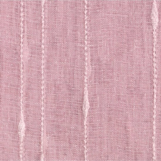 Atmosphera Anissa Voile Gordijn 135x260cm - Kant en klaar met ringen - Roze