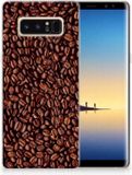 B2Ctelecom Samsung Galaxy Note 8 Siliconen Case Koffiebonen