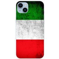 1001 coques Apple iPhone 15 Plus Drapeau italie Bedrukt siliconen hoesje