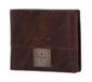 CHIEMSEE Kuba Leather Wallet Brown
