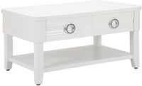 Mauro Ferretti Salontafel Shine 90x60x47 cm Wit