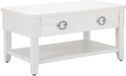 Mauro Ferretti Salontafel Shine 90x60x47 cm Wit