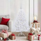Prolenta Maison Exclusive Kunstkerstboom, inklapbaar, wit, 120 cm, PVC en staal