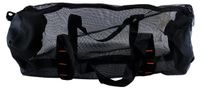 Sac de plage pliable en mesh avec bandoulière réglable - Noir