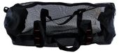 Sac de plage pliable en mesh avec bandoulière réglable - Noir