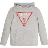 GUESS Sweatshirt grijs / rood / wit