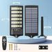 Zonnestraler Éclairage extérieur LED - 1 pièce - Détecteur de mouvement - Étanche IP65 - Fonctionne à l'énergie solaire - Dimmable - Convient pour l'extérieur