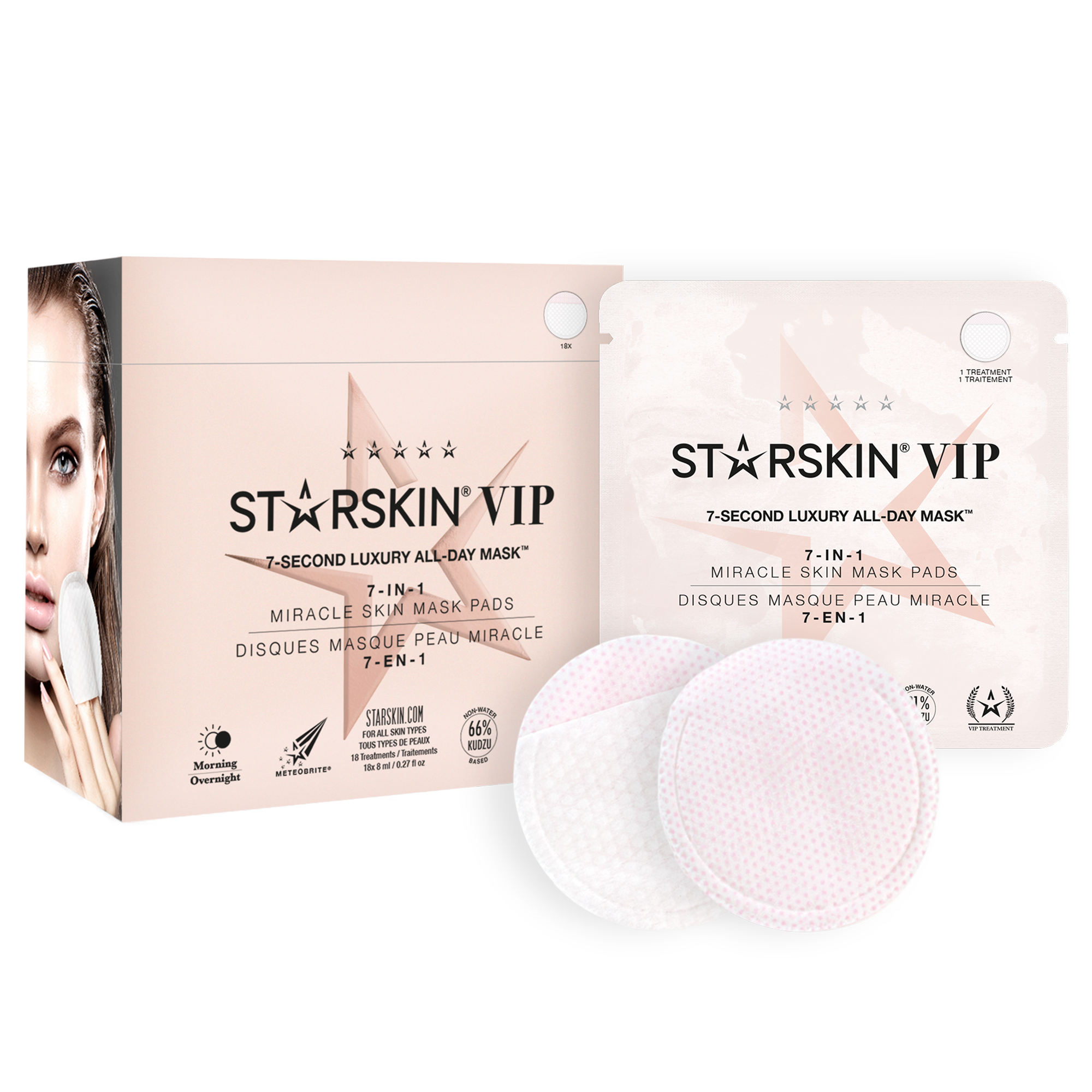 STARSKIN® VIP 7-Second Luxury All-Day Mask - 18 stuks