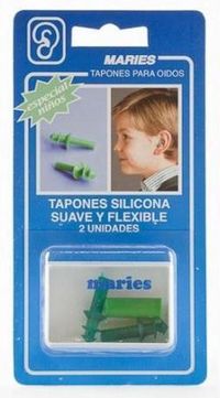 Maries Bouchons en silicone Enfants 2 Pcs
