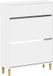 vidaXL Schoenenkast ARNHEM 78 x 24 x 103 cm Bewerkt hout Wit