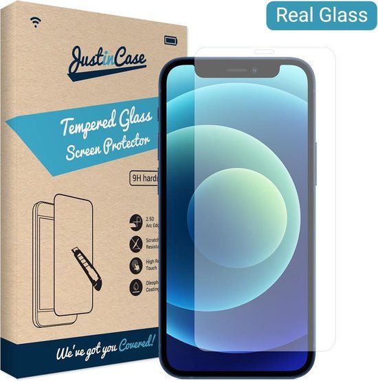 Just in Case Tempered Glass Screenprotector Apple iPhone 12 Mini