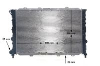 MAHLE CR1567000S Radiateur moteur