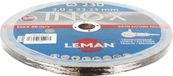 Leman 04307, 5 schijven voor haakse slijper, diameter 230 mm, ijzer