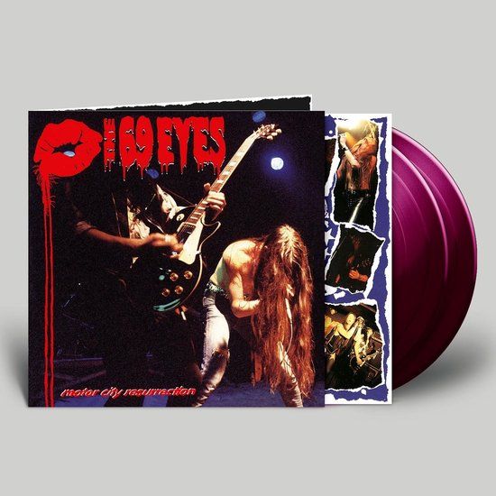 Motor The 69 Eyes Motor City Resurrection LP Limited Edition Transparent Purple