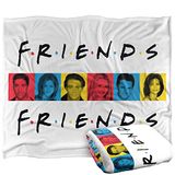 FRIENDS Silky Touch superzachte plaid 152 x 127 cm