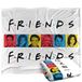 FRIENDS Silky Touch superzachte plaid 152 x 127 cm