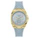 Guess GW0694L1 Polshorloge Dames Blauw/Goudkleurig