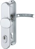 Hoppe Tokyo Veiligheidsgarnituur - Aluminium - met kerntrekbeveiliging SKG*** - PC92 dd 50-60mm
