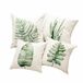 LOBERON Kussenhoes set van 4 Marly crème/groen