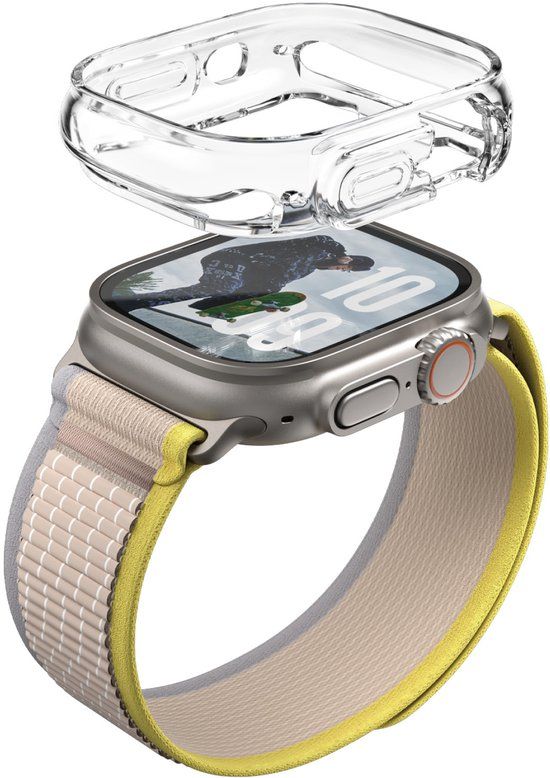 PanzerGlass Bumper voor Apple Watch Ultra / Ultra 2 / Ultra 3 - 49 mm - Transparant