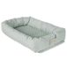 roba Babylounge 3-in-1 'roba style', nid d'éveil, vert givré, lit de voyage, matelas à langer, tour de lit