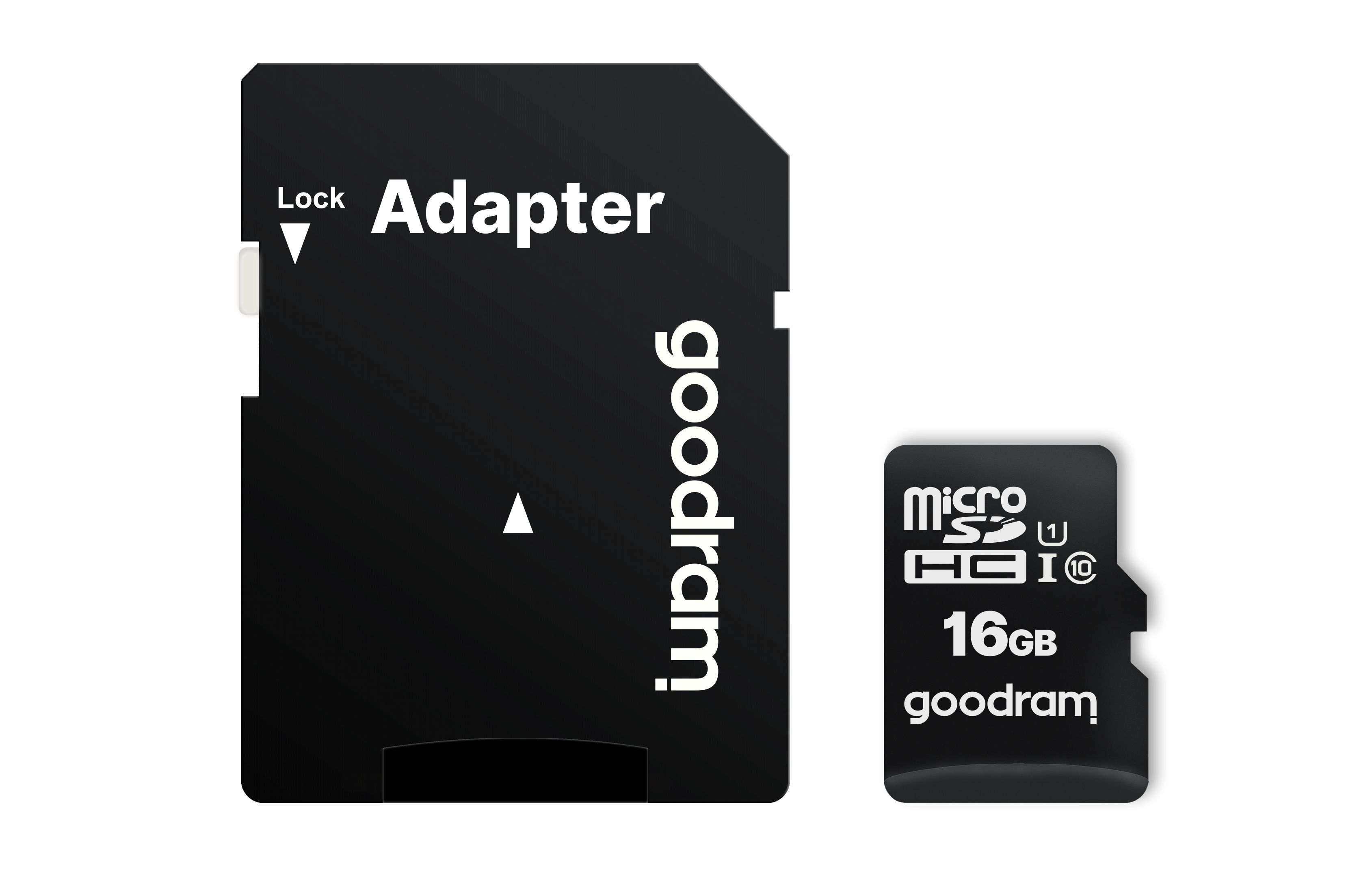 Goodram M1AA 16GB MicroSDHC UHS-I Class 10 + Adapter