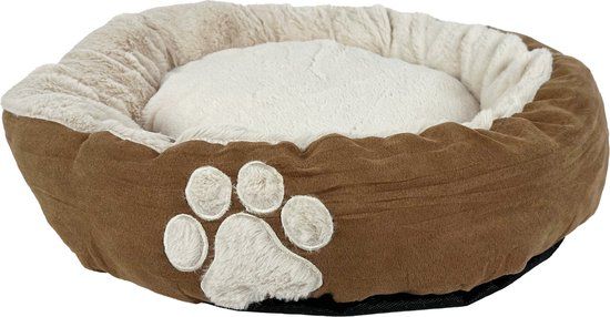 Hugs Hondenmand Ovaal Mocha Bruin - Blauw - One size