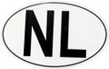 AutoXtreme NL sticker auto (1 stuk) – Landcode NL – Voor Caravan, Auto, Aanhanger & Fietsendrager – Conform Europese wetgeving