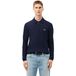 LACOSTE Polo Classique Coton, manche longue, marine