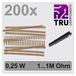 TRU COMPONENTS TC-12888460 T22P058 Assortiment de résistances à couche métallique
