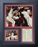 Legends Never Die 1995 Atlanta Braves Champions Ingelijst Photo Collage, 11 door 14-Inch