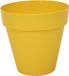 Mega Collections Plantenpot - kunststof - geel - binnen/buiten - D34xH33 cm - bloempot