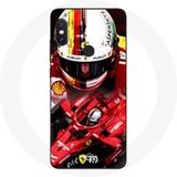 Xiaomi Redmi Note 5 Pro Formule 1 Sebastian Vettel F1 Rood Etui