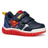 Geox B Lightyloo Boy Babysneakers voor jongens, Koningsblauw, 21 EU