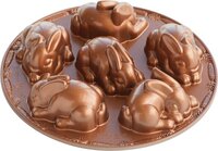 Nordic Ware Baby Bunny Cakelet Pan - Bronze - 31cm