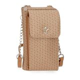Pepe Jeans Megan Kleine schoudertas bruin 11x20x4 cm kunstleer, Bruin, Eén maat, Kleine schoudertas