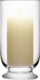 LSA Terrace Lanterne - H 23 cm - Verre transparent