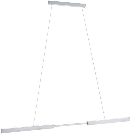 Paulmann Aptare ZB LED hanglamp - 1x18W - Alu geborsteld metaal - Dimbaar