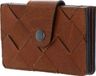 SADDLER Kramfors Wallet Tan Buffelleer Kaarthoes