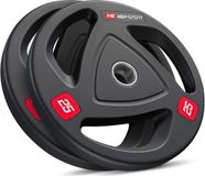Hop-Sport Olympische Gewichtenset 50 kg - 2 x 25 kg Gewichtschijven - 50 mm